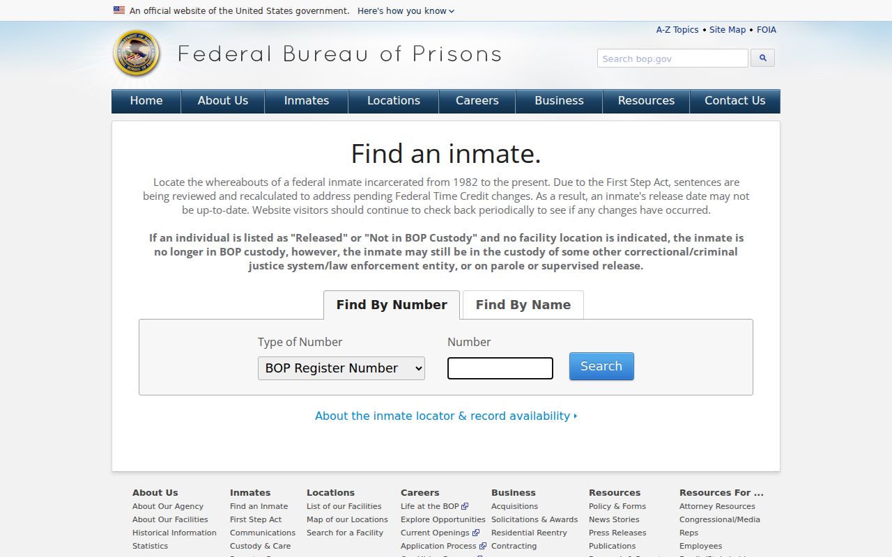 Missaukee County arrest records and the separate federal inmate locator